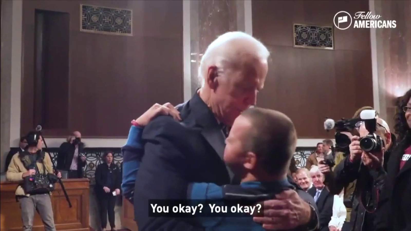 Campaign video of Joe Biden comforting Parkland shooting victim’s son goes viral