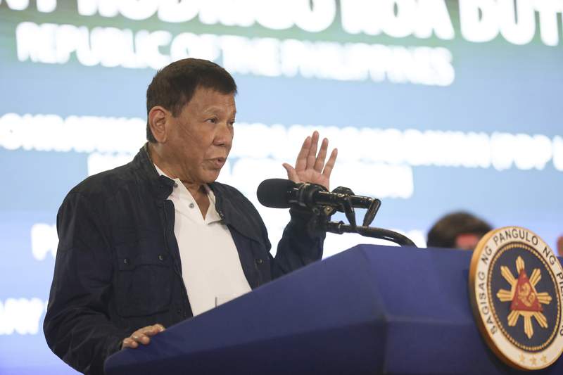 Duterte's party picks him as VP candidate in Philippines