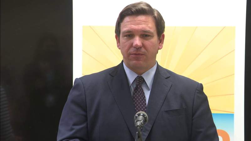 WATCH LIVE: Gov. Ron DeSantis holds COVID-19 news conference in Flagler County