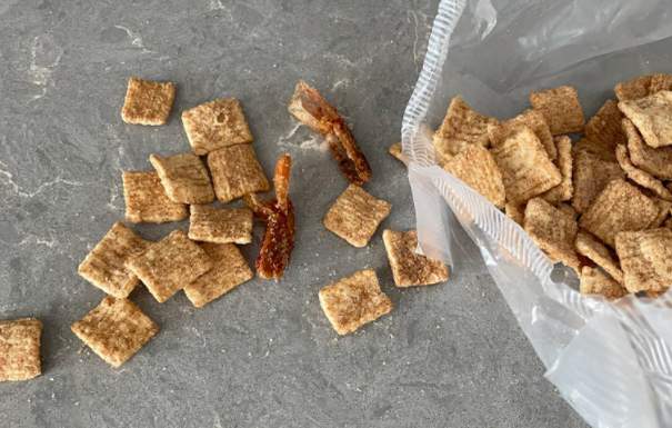 Man finds shrimp tails in Cinnamon Toast Crunch cereal, General Mills says ‘no’