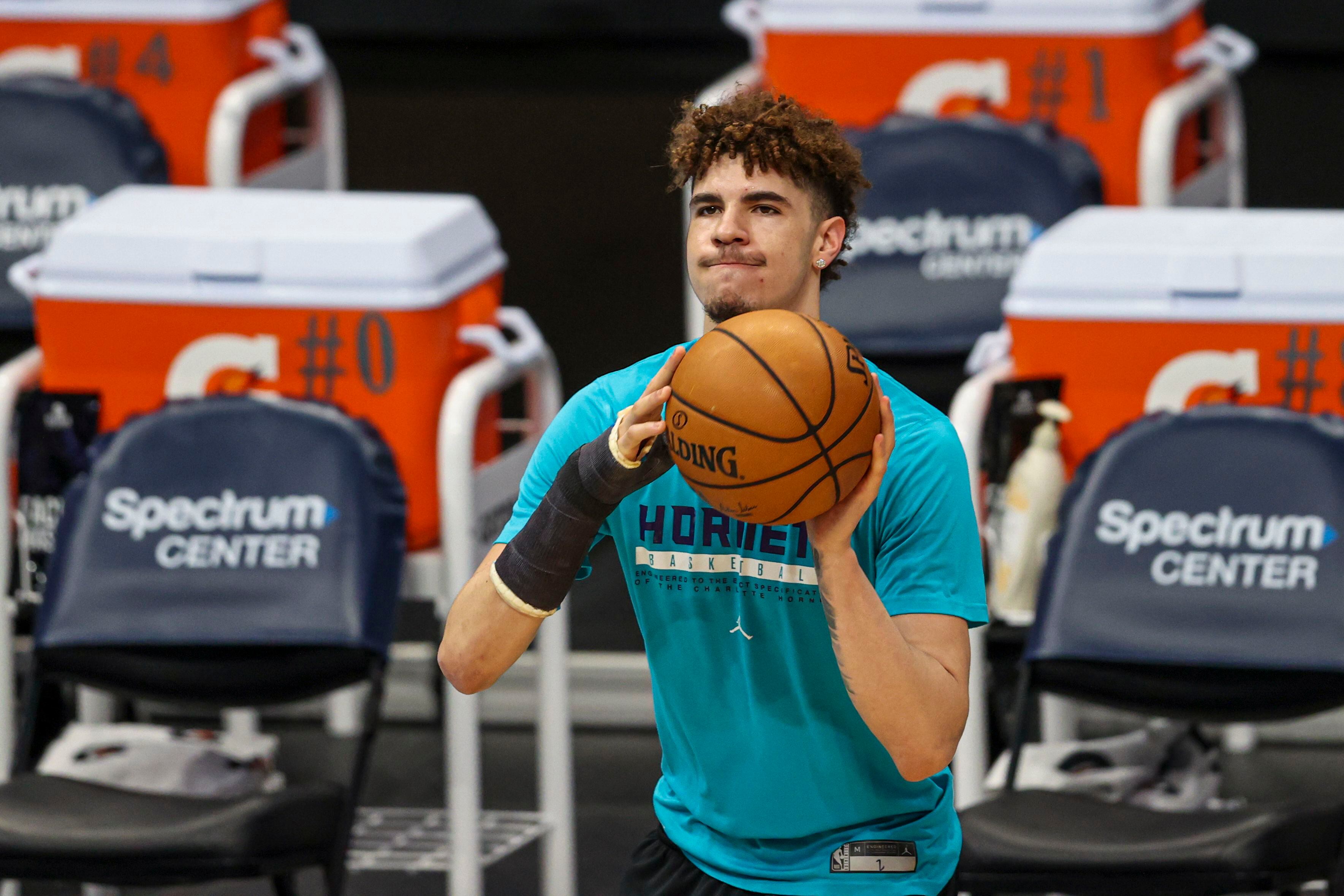 Charlotte Hornets rookie LaMelo Ball cleared to return to basketball  activity