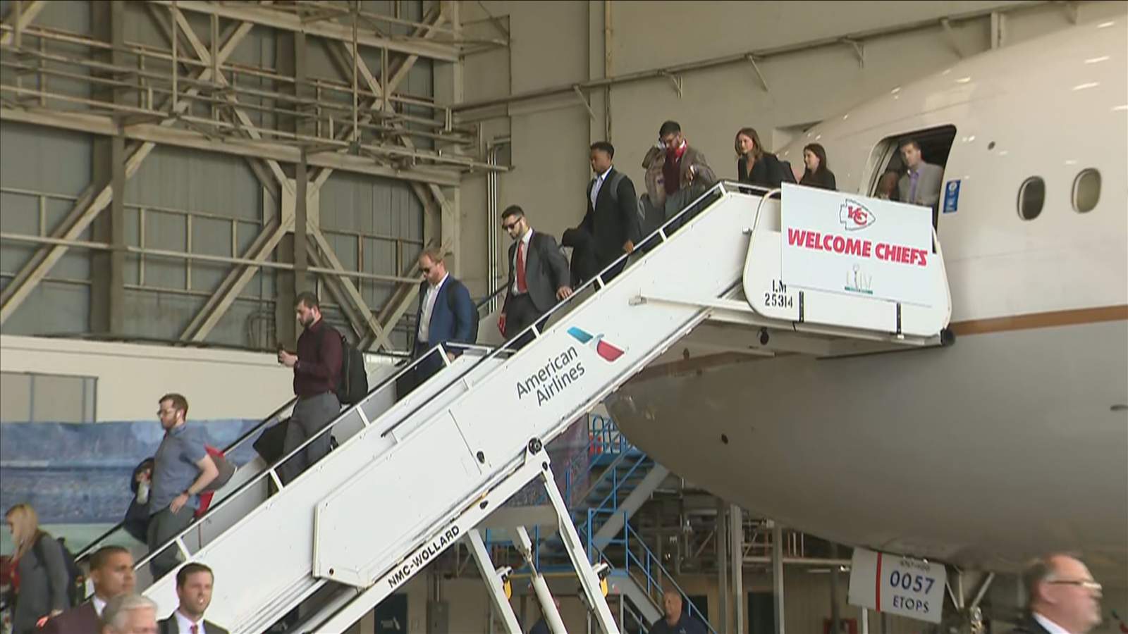 Chiefs 49ers Converge In Miami Ahead Of Super Bowl Liv