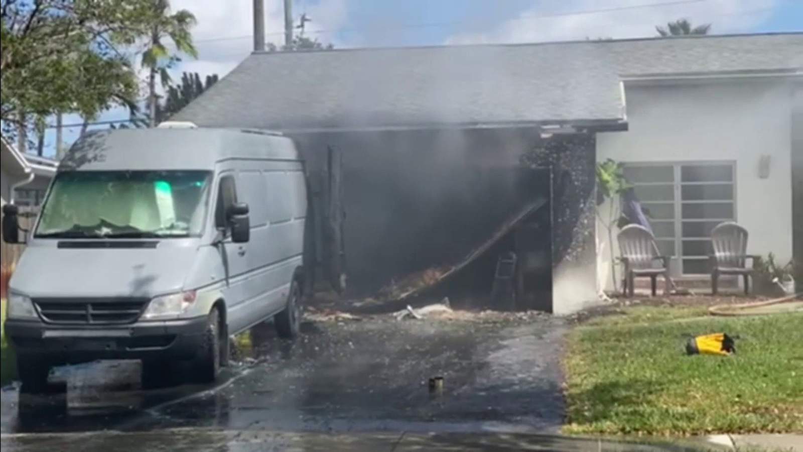 Family displaced after house fire in Cooper City