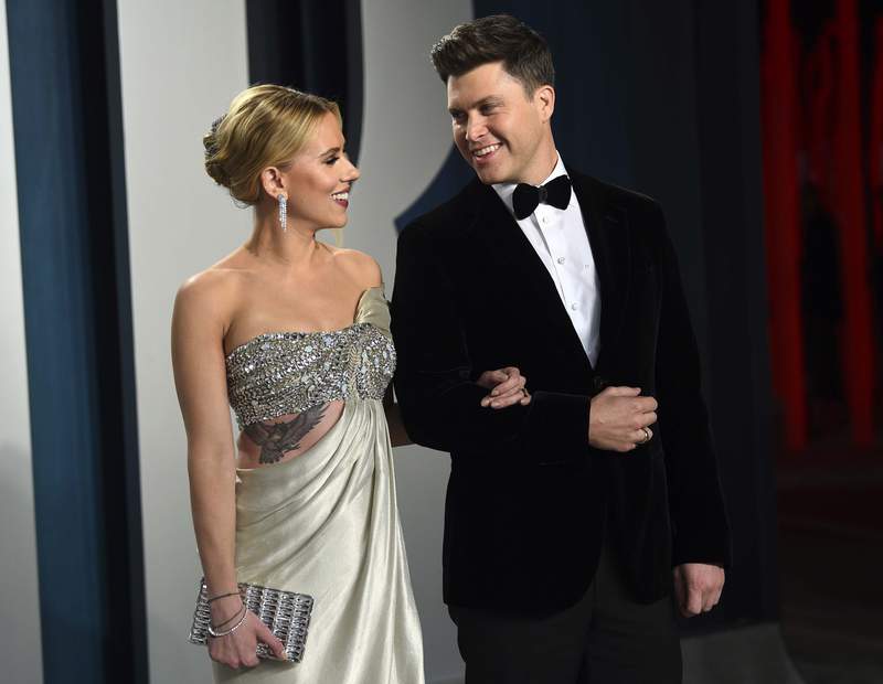 Surprise! Scarlett Johansson, Colin Jost welcome baby boy