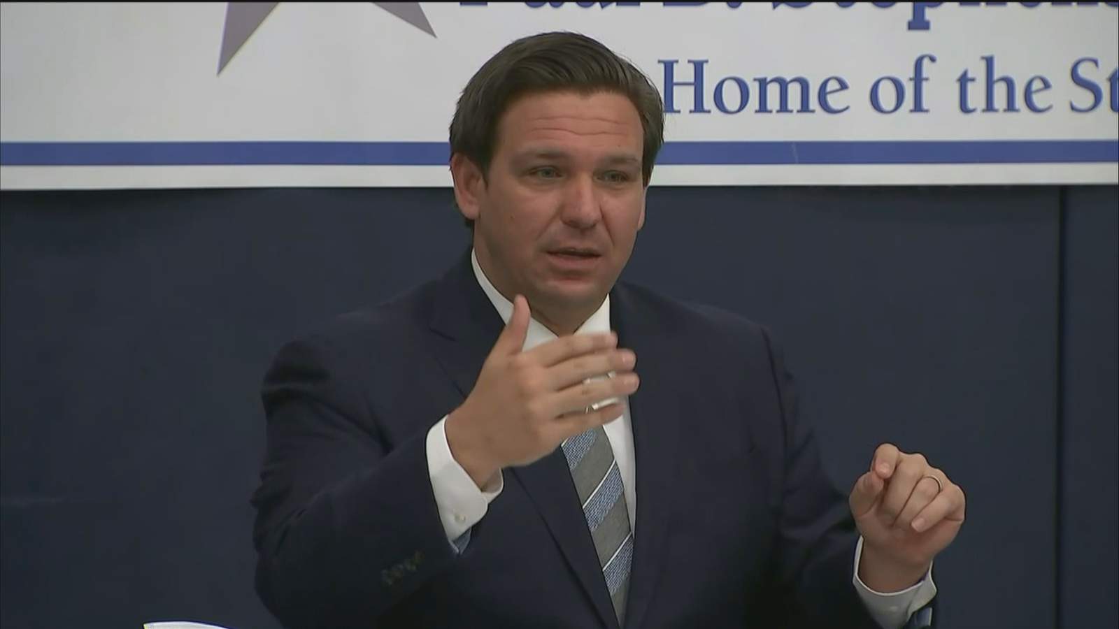 WATCH: Gov. Ron DeSantis holds education, coronavirus roundtable in Clearwater