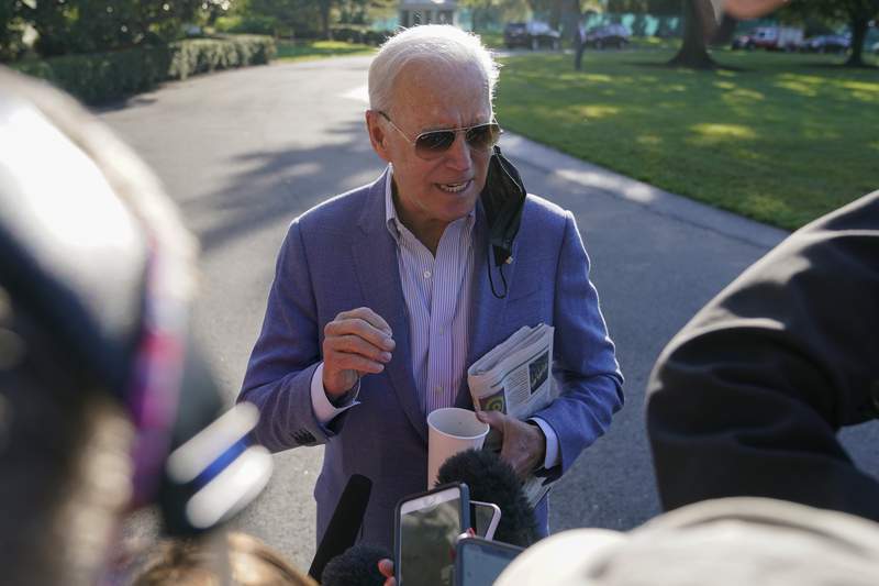 'Everybody is frustrated,' Biden says as his agenda stalls