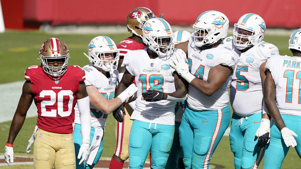 Dolphins WR Preston Williams to go on IR; assistants still sidelined