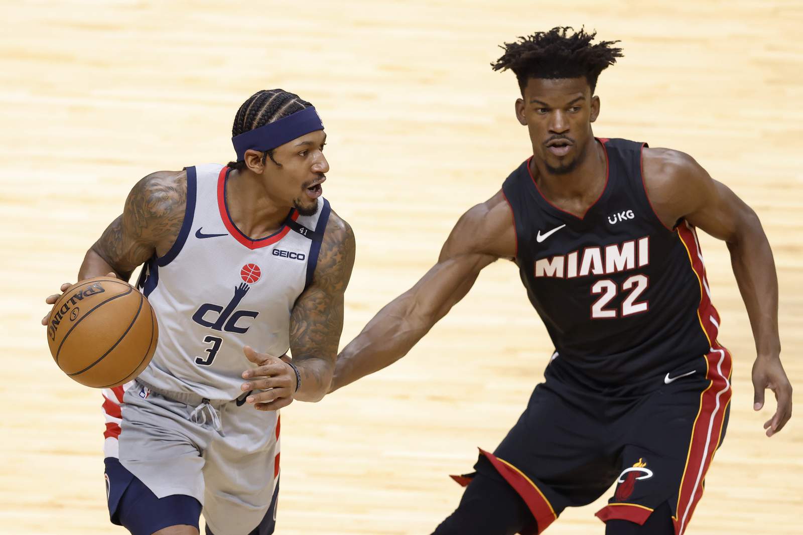 Beal starts 0 for 13, Heat roll past Wizards 122-95