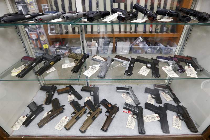 Background checks blocked a record high 300,000 gun sales