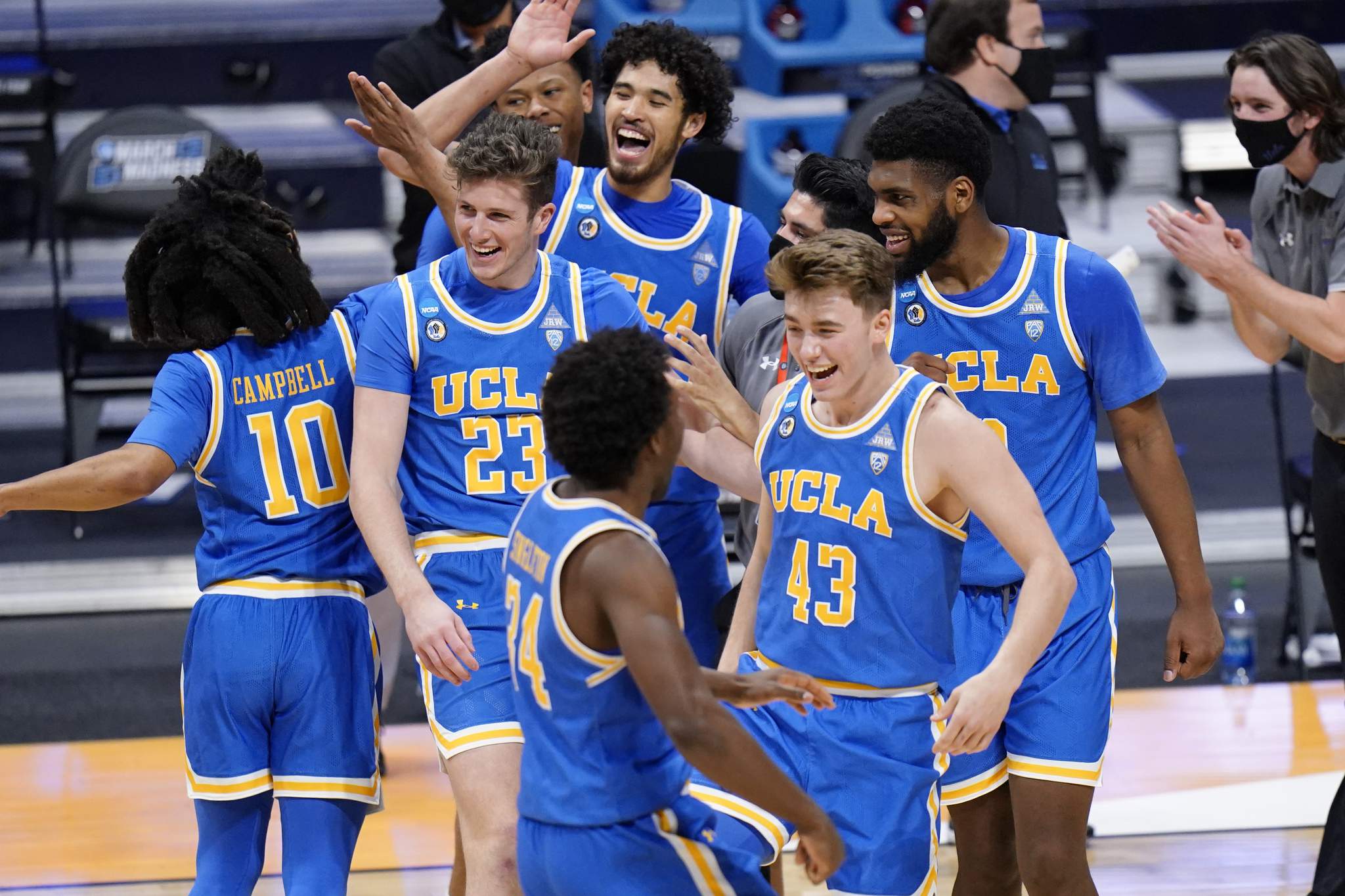 Juzang carries No. 11 UCLA past sixth-seeded BYU, 73-62