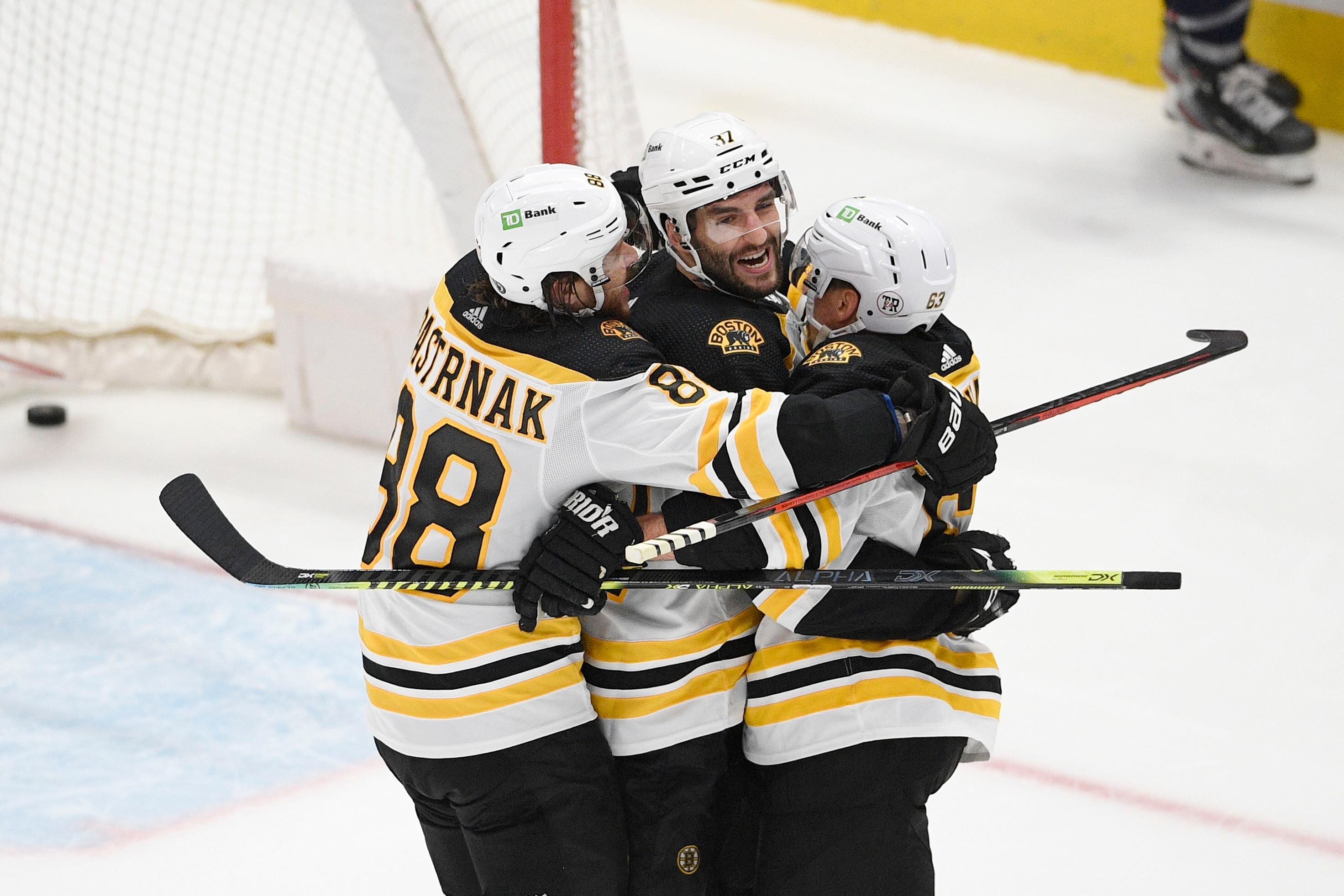 Tuukka Rask Boston Bruins Unsigned Alternate Jersey in Net Photograph