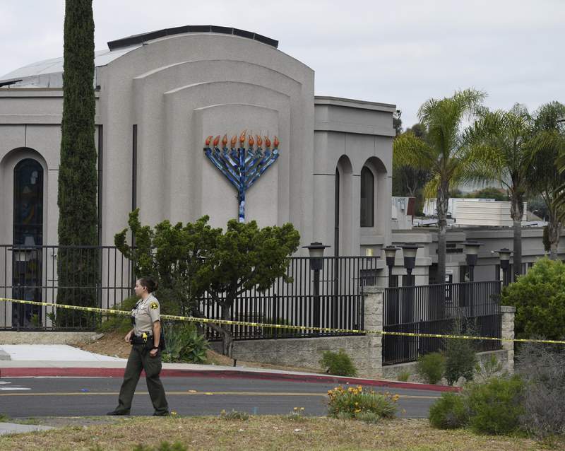California man gets life sentence for fatal synagogue attack