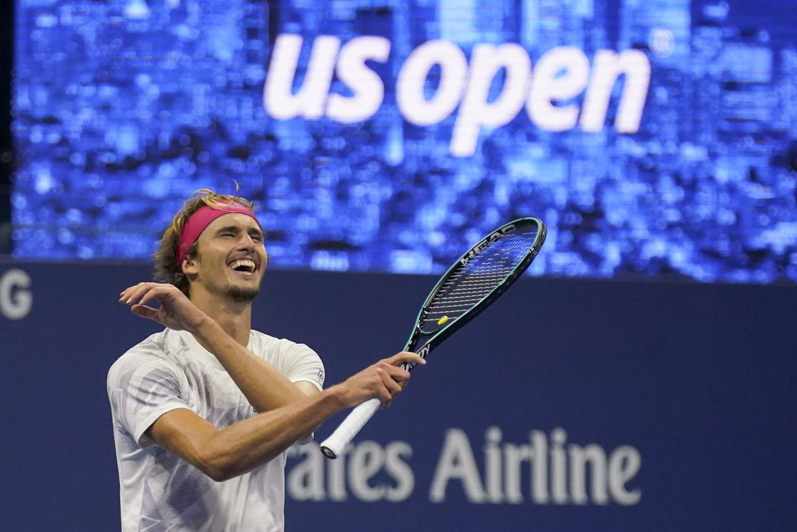 Zverev erases 2-set deficit at US Open for 1st Slam final