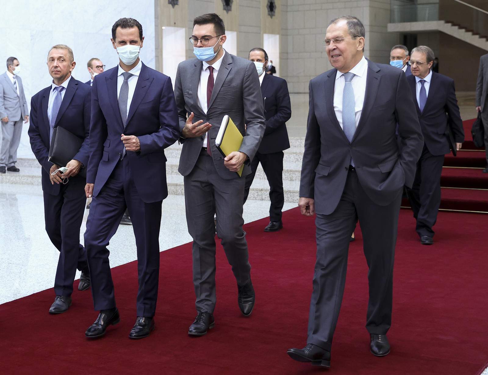 Russian delegation in Syria to expand trade, economic ties