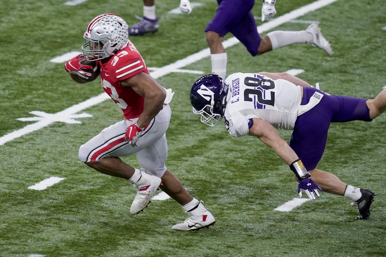 Ohio State without starting G Miller, RB Teague vs. Clemson