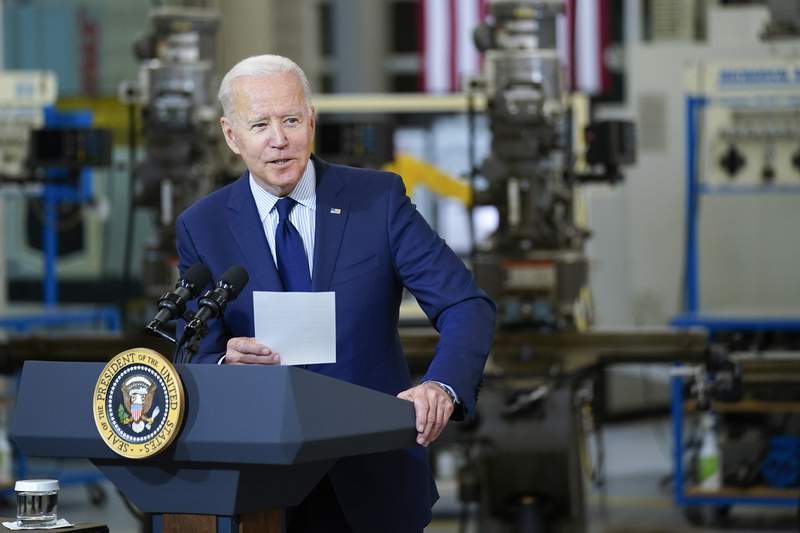 Biden to GOP: 'Don't get in the way' of infrastructure plan