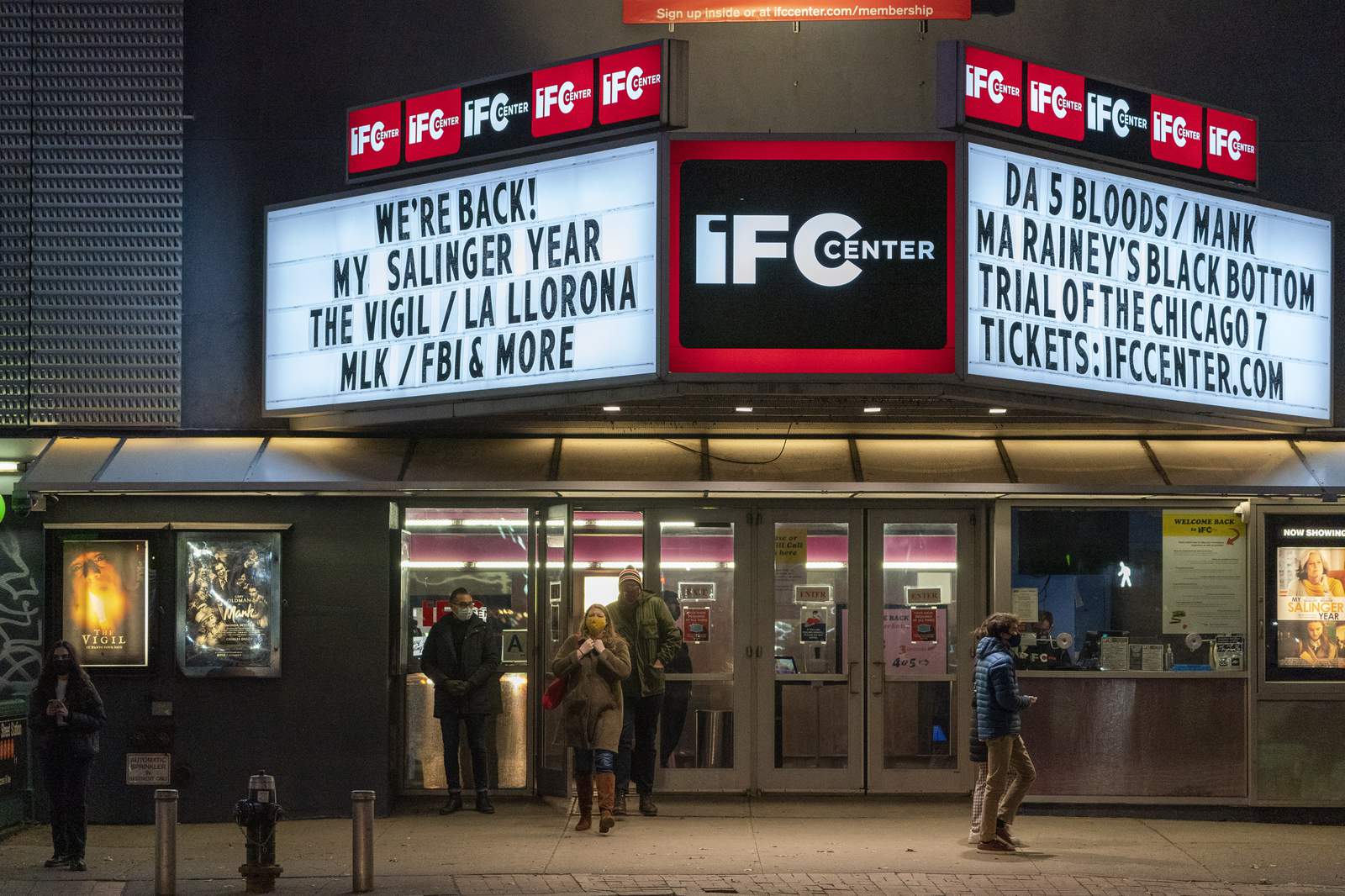 New York cinemas reopen, brightening outlook for theaters