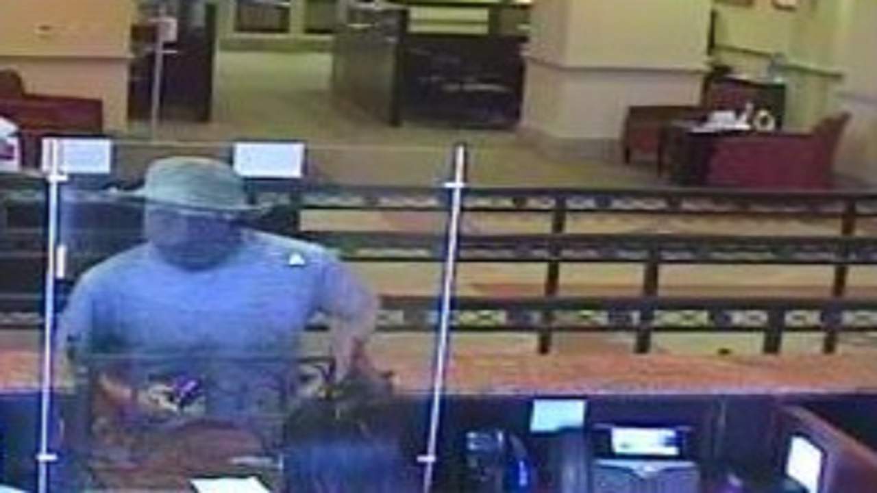 Man who robbed Wells Fargo Bank in Coral Gables.