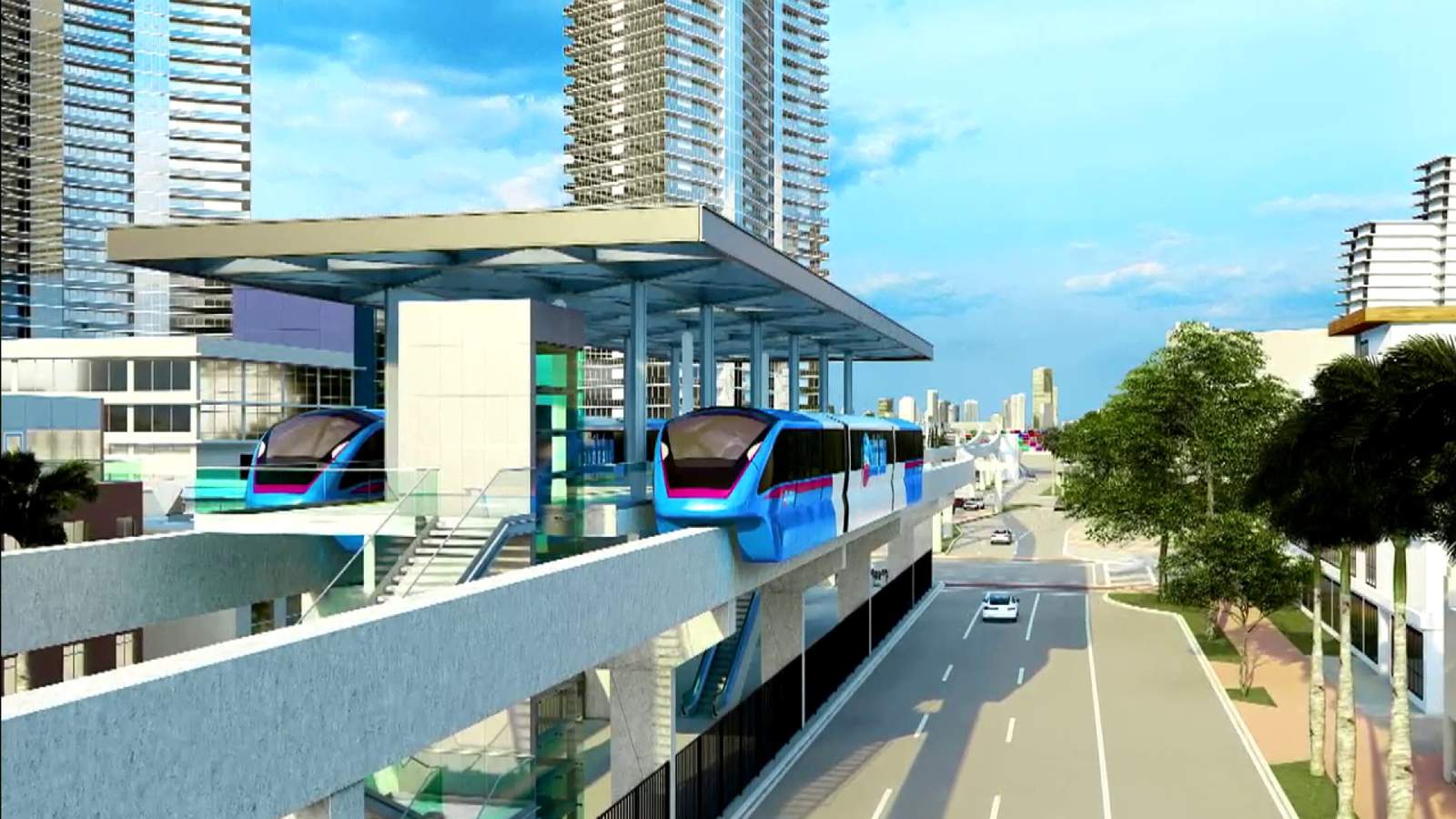 A monorail connecting Miami and Miami Beach? County agrees to fund planning.