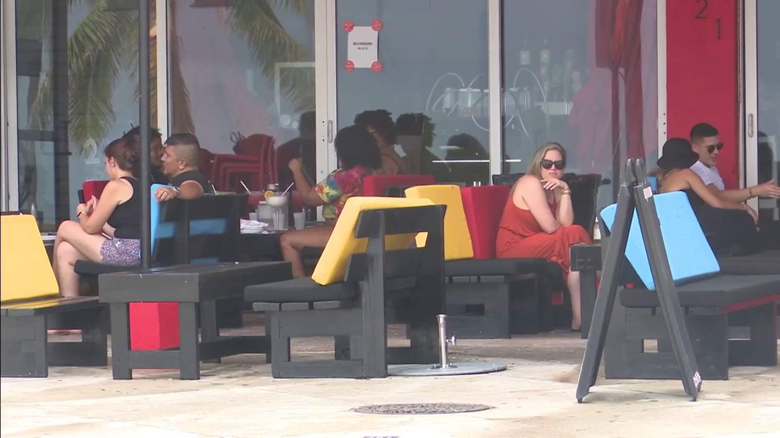 Day after Tropical Storm Isaias in South Florida, residents, tourists out and about
