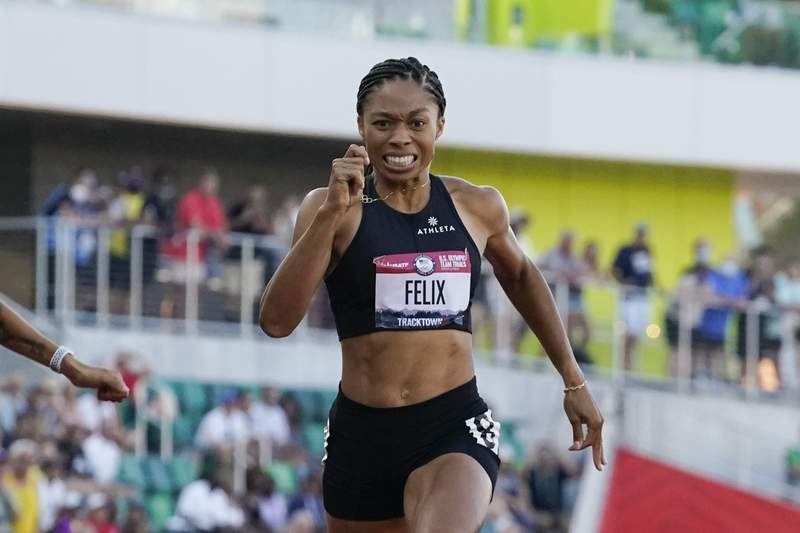 At 35, Felix makes a comeback and lands her 5th Olympics