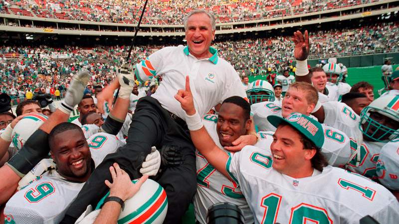 Dolphins to celebrate Don Shula at Oct. 2 event