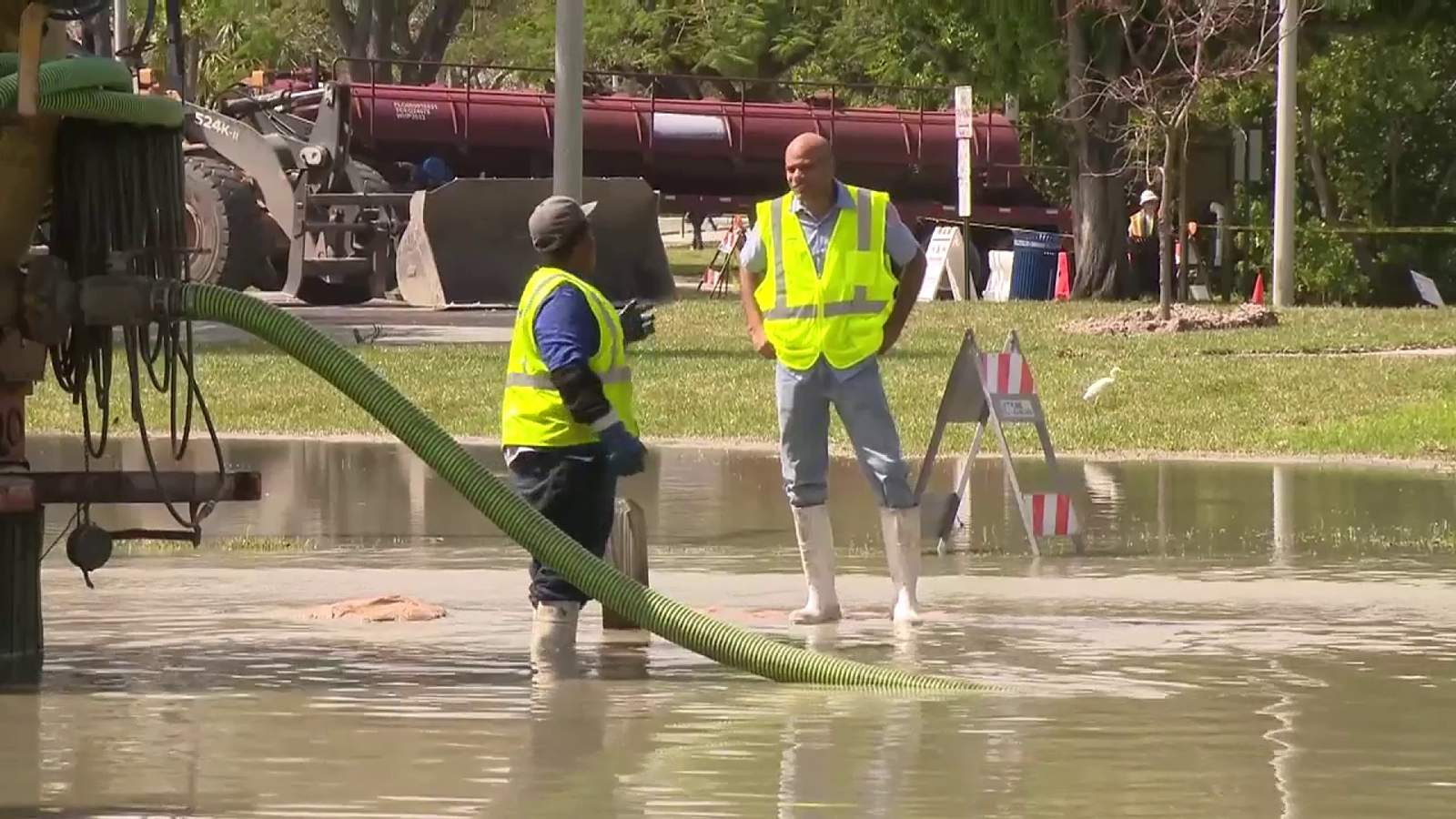 Lost count? Another sewer main break in Fort Lauderdale