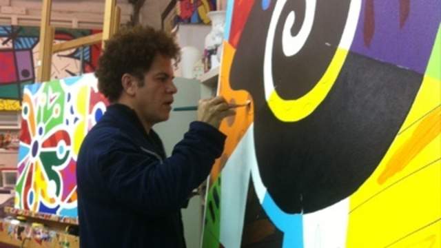 Local Artist Romero Britto Offers Way To Stay Busy Artistic While Quarantined