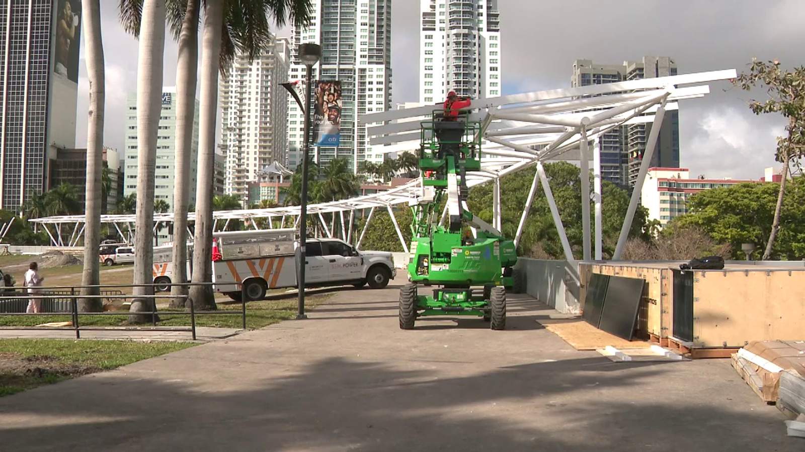 Bayfront Park takes giant green step forward for mankind