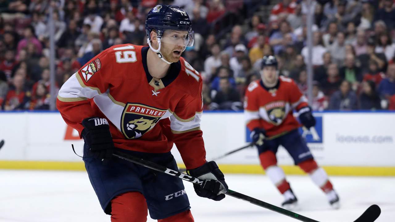 Report: Panthers trade defenseman Mike Matheson to Pittsburgh for veteran forward Patric Hornqvist