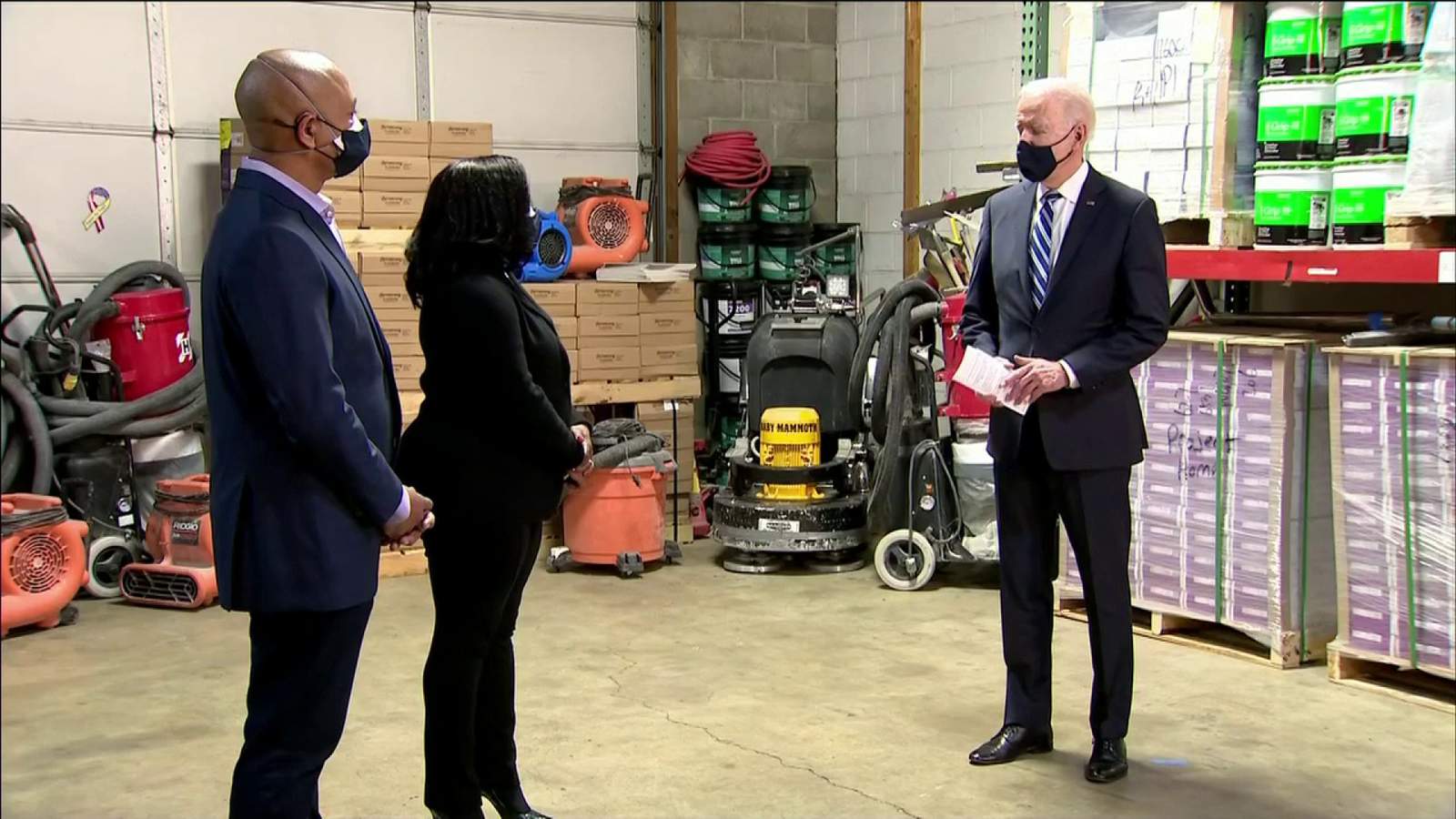 In Pennsylvania, Biden showcases aid to small businesses