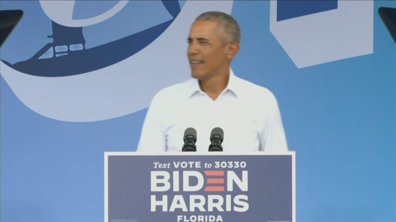 Former President Barack Obama will campaign for Joe Biden in South Florida on Monday