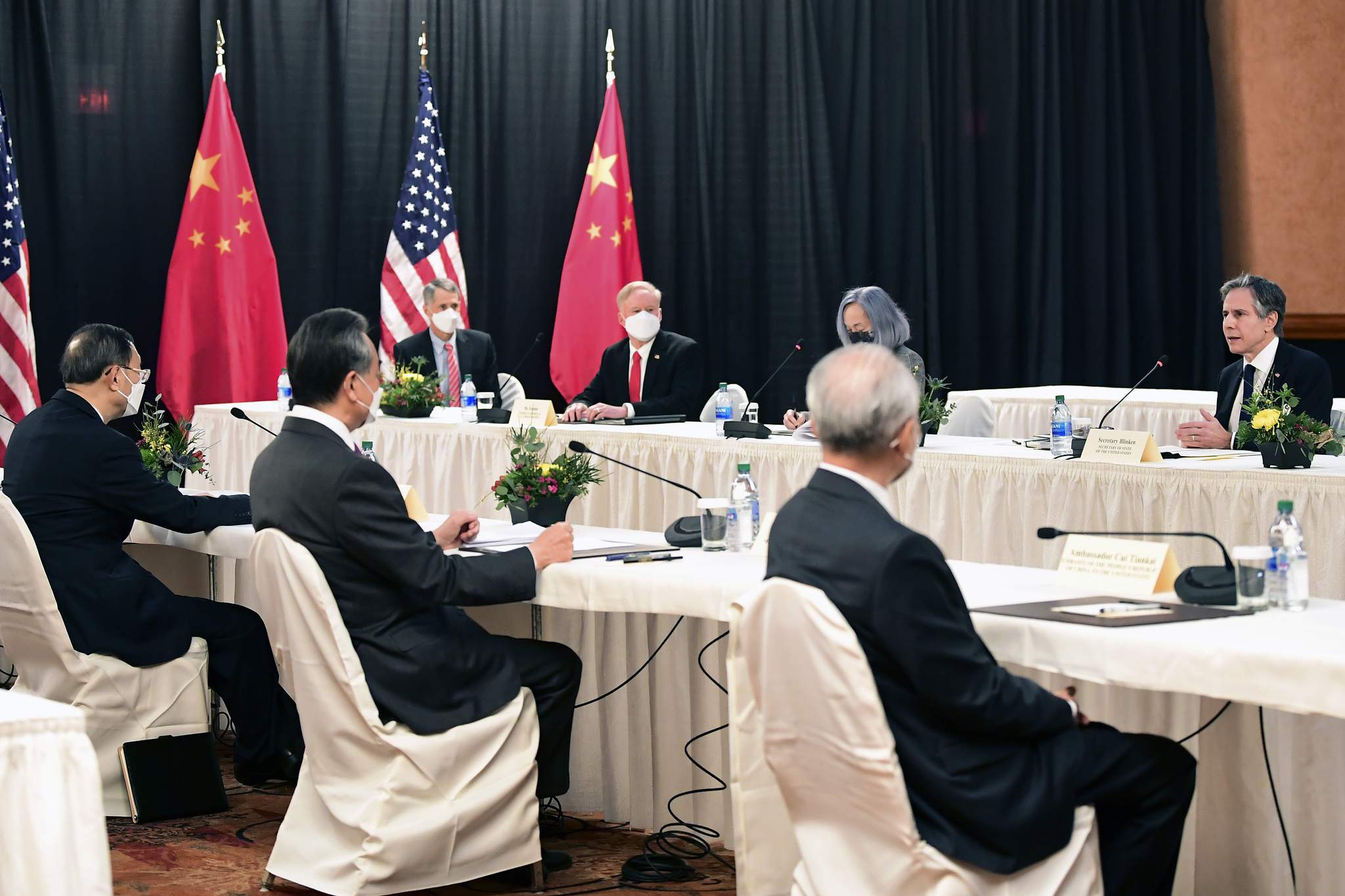 US, China spar in first face-to-face meeting under Biden