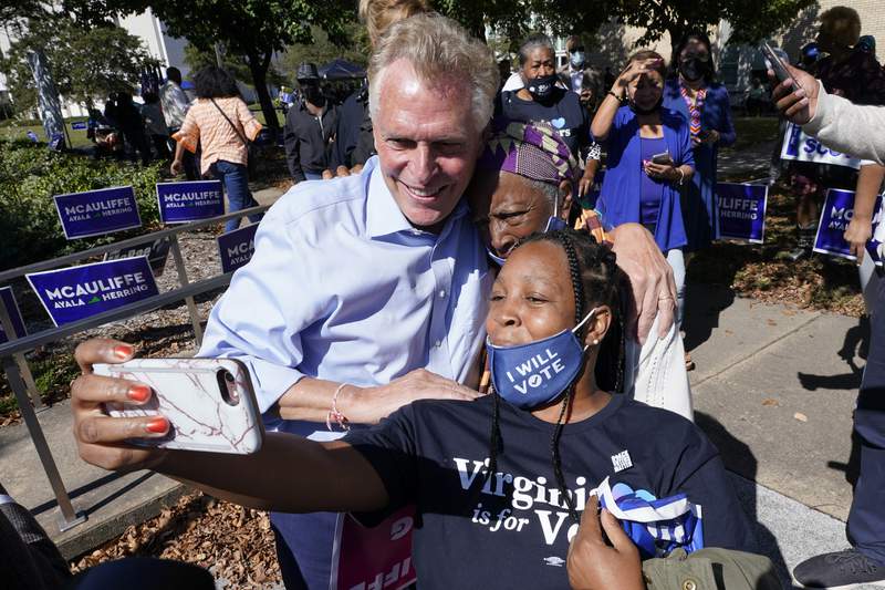 McAuliffe's backslapping political brand put to test in 2021