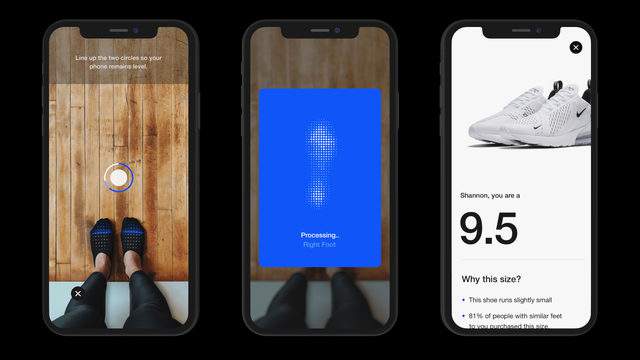 Scan Your Feet Find Shoes That Fit Ar Coming To The Nike App