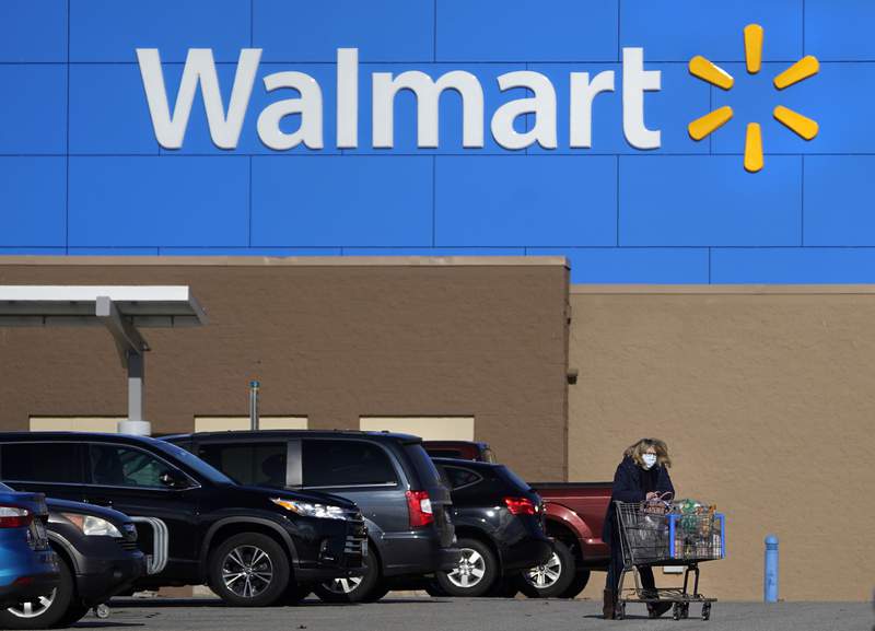 Walmart sales still strong as pandemic eases, stimulus helps