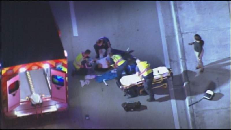 Pedestrian stable after being struck by vehicle in Oakland Park
