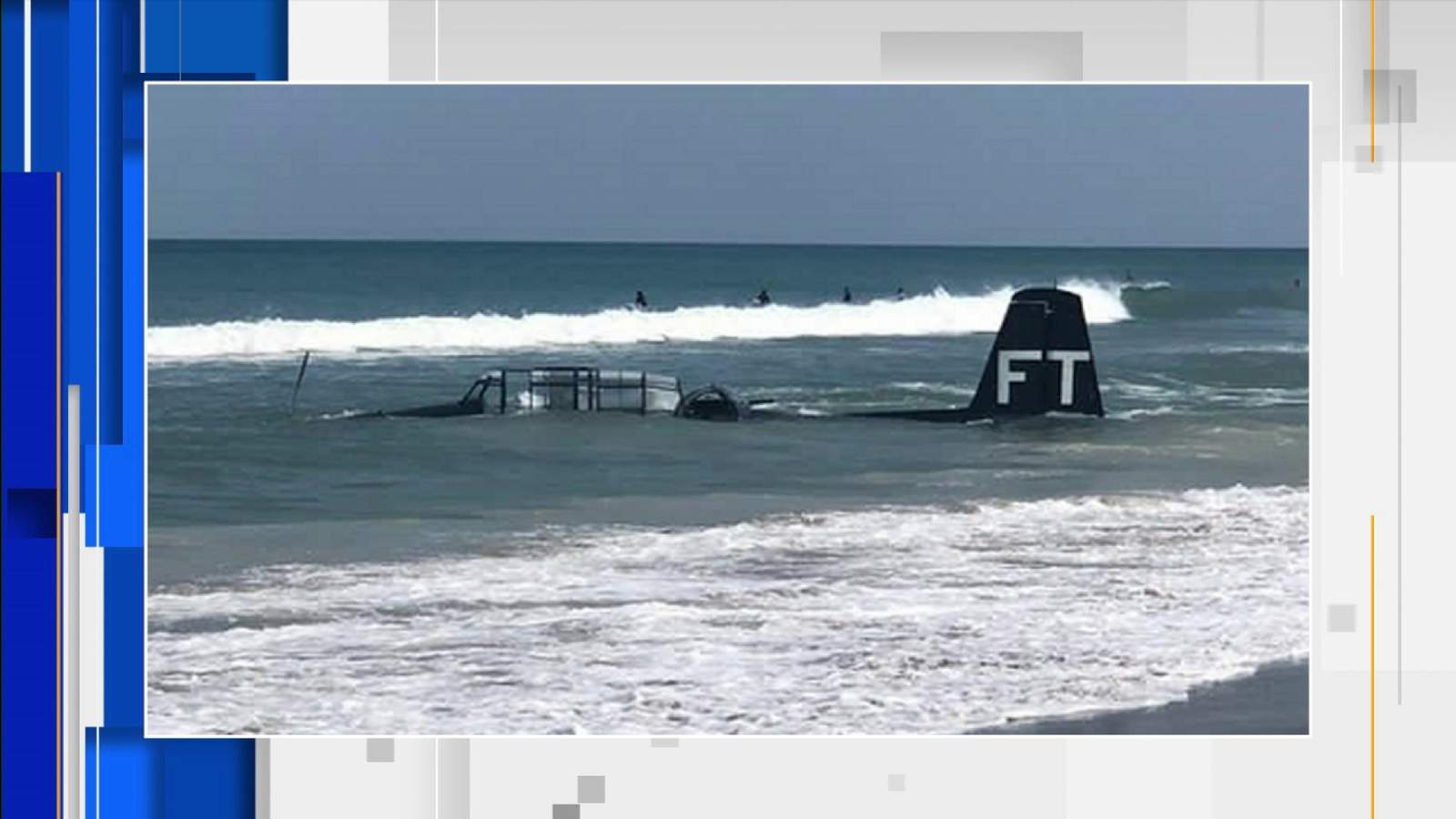 Florida air show pilot rescued after mechanical issues forces landing along beach shoreline