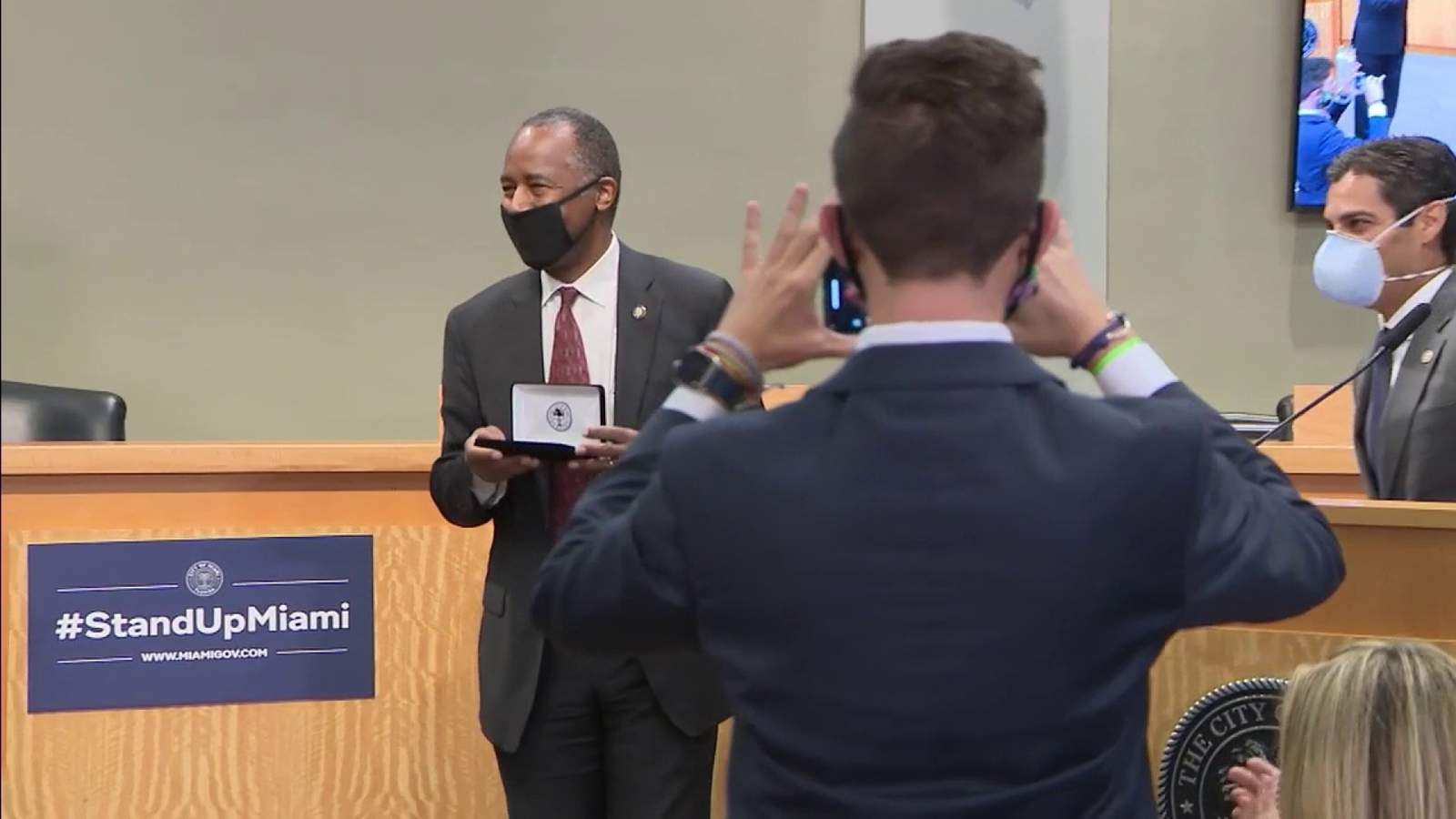 Ben Carson gets key to Miami after city received $3.2 million for small businesses and low-income tenants