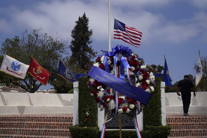 Huge American flag stolen from California veterans cemetery