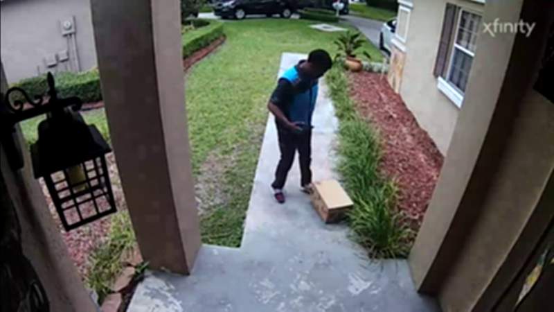 Caught on camera: Amazon driver gives customer’s delivery a kick