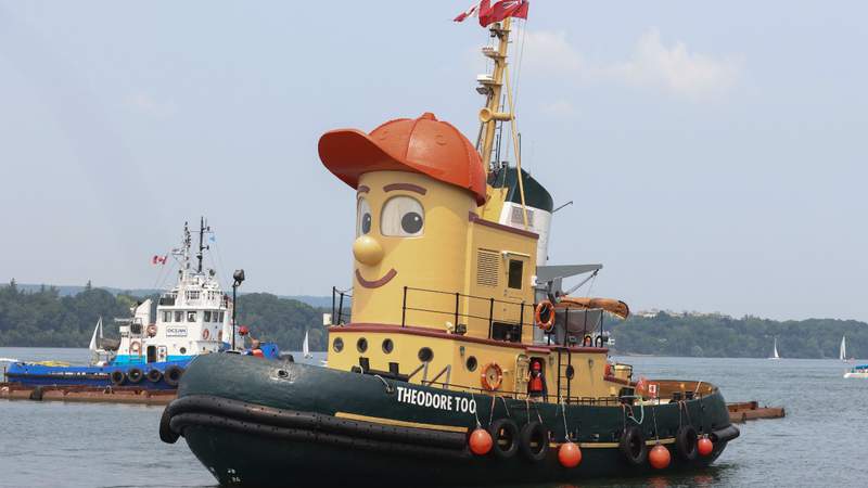 Why this tugboat depicting an iconic children’s series has been sailing on the Great Lakes all summer