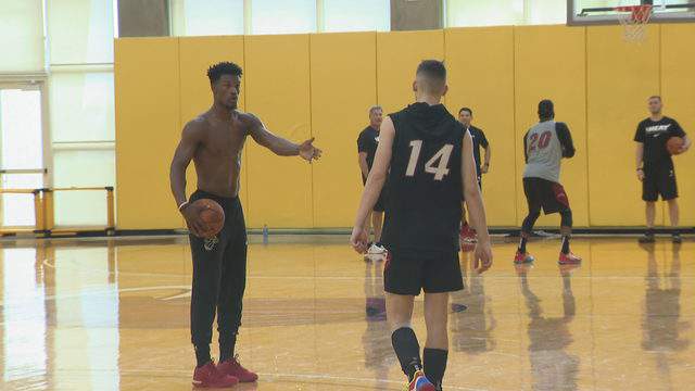 Jimmy Butler Mentors Rookie Tyler Herro