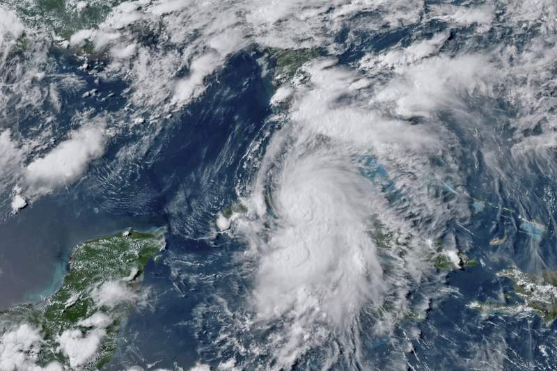 Tropical Storm Elsa moving across west Cuba, then to Florida