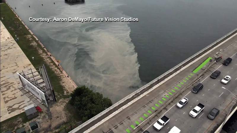 Images show Miami construction site polluting Biscayne Bay