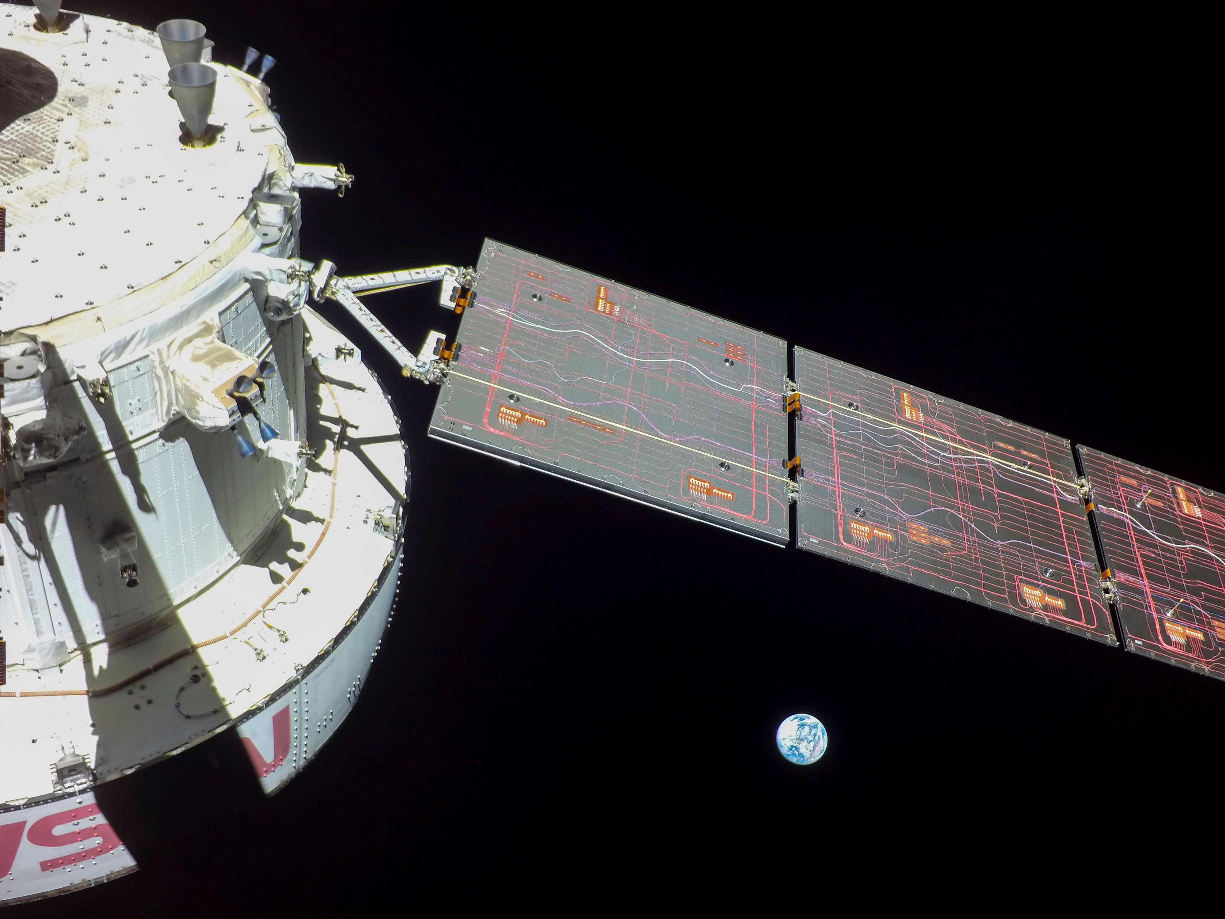 NASA's Orion capsule enters far-flung orbit around moon