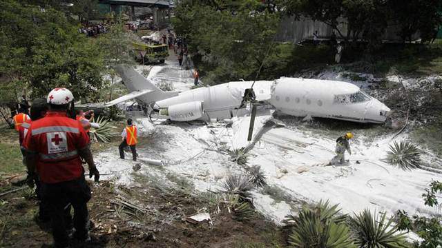 Private Gulfstream Jet Crashes In Honduras