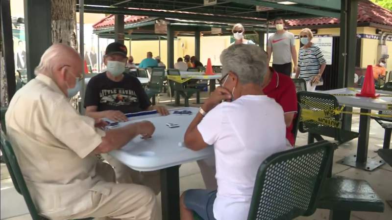 Leaders celebrate reopening of Miami’s historic Domino Park