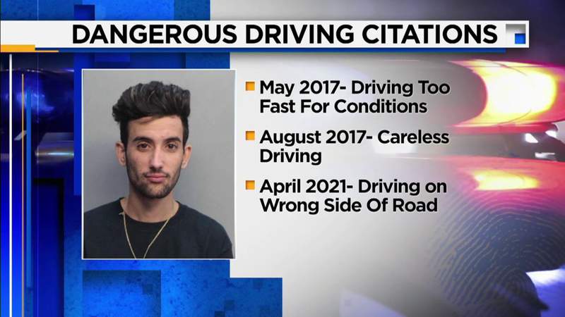 DUI suspect who survived crash killing 3 has suspended license, checkered traffic record