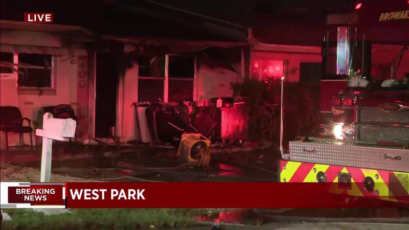 9 people displaced due to house fire in West Park